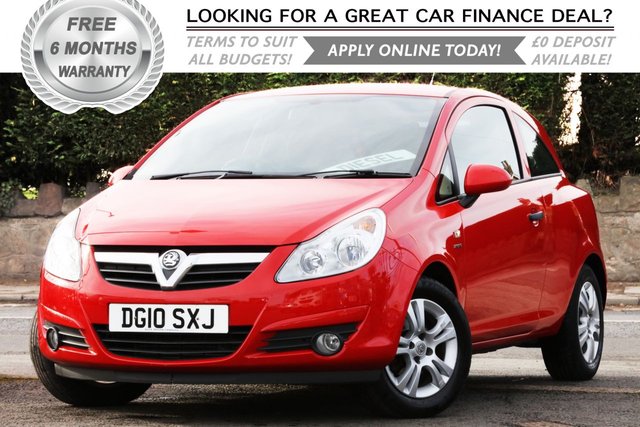 2010 10 Vauxhall Corsa 1.2 ENERGY CDTI ECOFLEX 3d 73 BHP