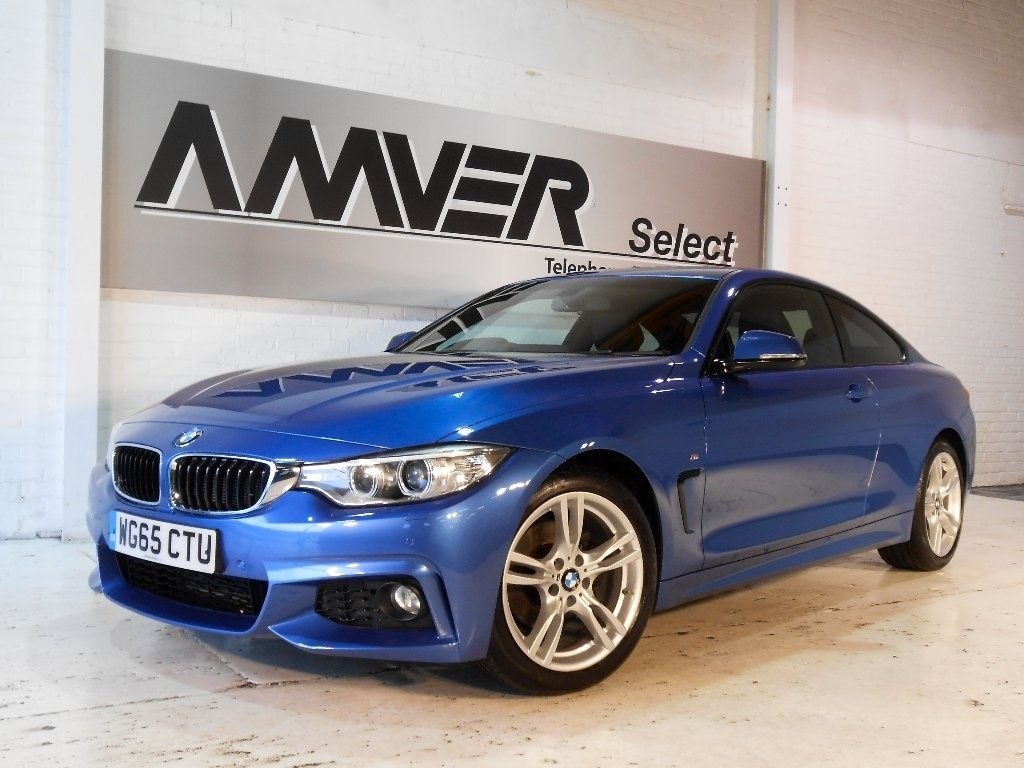 USED 2015 65 BMW 4 SERIES 2.0 420d M Sport 2dr BMW SERVICE PACK TO OCT 2020