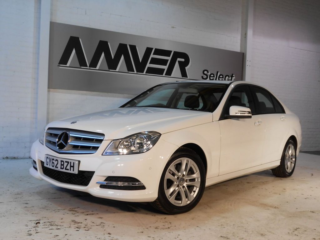 USED 2012 62 MERCEDES-BENZ C CLASS 2.1 C220 CDI BlueEFFICIENCY SE (Executive) 7G-Tronic Plus 4dr (Map Pilot) SAT NAV - LEATHER - BLUETOOTH