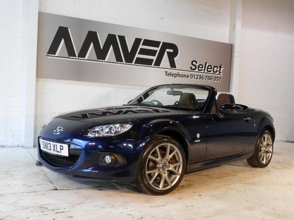 USED 2013 13 MAZDA MX-5 1.8 Venture Roadster 2dr SAT NAV_LEATHER_FULL HISTORY