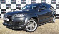 USED 2013 13 AUDI Q7 3.0 TDI QUATTRO S LINE PLUS 5d AUTO 245 BHP 