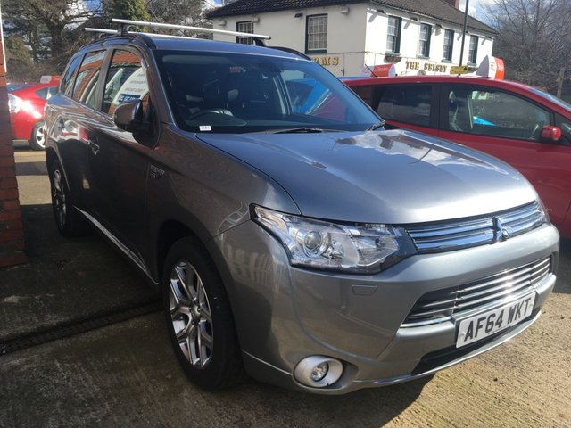 2014 64 Mitsubishi Outlander 2.0 PHEV GX 4HS 5d PLUG-IN HYBRID AUTOMATIC 162 BHP FOUR WHEEL DRIVE