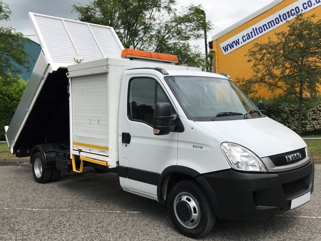 2010 10 Iveco-Ford Daily 50c15 Tipper / Tool Box (New Build Body ) 4350wb Low Mileage,Ex Council Authority, Free UK Delivery