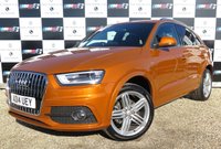USED 2014 14 AUDI Q3 2.0 TDI QUATTRO S LINE PLUS 5d AUTO 177 BHP 