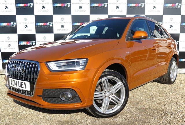 2014 14 Audi Q3 2.0 TDI QUATTRO S LINE PLUS 5d AUTO 177 BHP