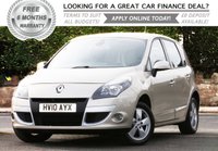USED 2010 10 RENAULT SCENIC 1.6 DYNAMIQUE TOMTOM VVT 5d 109 BHP +++ FREE 6 months Autoguard Warranty included in screen price +++