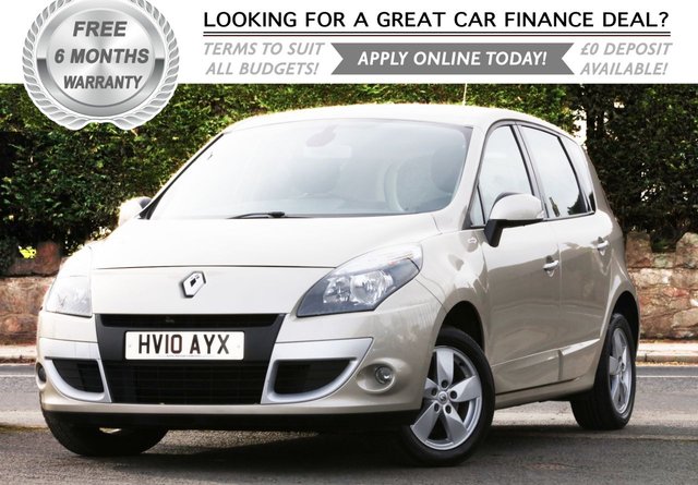 2010 10 Renault Scenic 1.6 DYNAMIQUE TOMTOM VVT 5d 109 BHP
