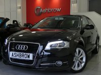 USED 2010 60 AUDI A3 SPORTBACK 2.0 TDI QUATTRO SPORT 5d 170 S/S  UPGRADE TECHNOLOGY PACK INCLUDING NAVIGATION PLUS WITH 2x SD CARD READERS & PHONE PREP WITH BLUETOOTH, UPGRADE TYRE PRESSURE MONITOR, UPGRADE BOSE SURROUND SOUND SYSTEM, UPGRADE CD CHANGER, UPGRADE FRONT & REAR PARKING SYSTEM WITH DISPLAY, UPGRADE CRUISE CONTROL, UPGRADE XENON PLUS HEADLIGHTS WITH LED DAYTIME RUNNING LIGHTS, UPGRADE ADAPTIVE LIGHTS, UPGRADE HEADLIGHT WASHERS, UPGRADE ELECTRIC FOLDING HEATED DOOR MIRRORS, UPGRADE MANUAL REAR SIDE WINDOW BLINDS, UPGRADE REMOVABLE TOWING EQUIPMENT