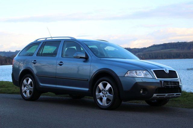 2008 08 Skoda Octavia 2.0 SCOUT TDI ESTATE 4 X 4  138 BHP
