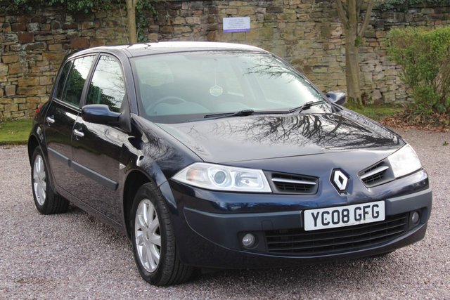 2008 08 Renault Megane 1.5 DYNAMIQUE DCI 5d 86 BHP