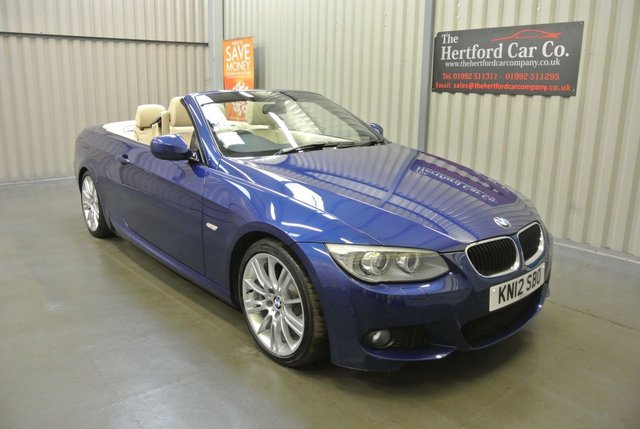 2012 12 BMW 3 Series 2.0 320I M SPORT 2d AUTO 168 BHP
