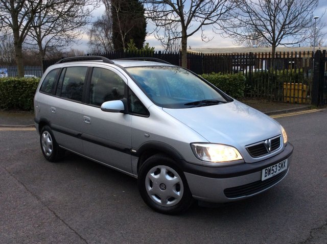 2004 53 Vauxhall Zafira 1.8 DESIGN 16V 5d AUTO 124 BHP