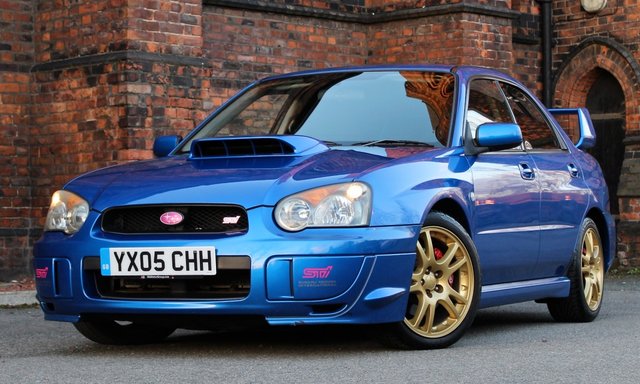 2005 05 Subaru Impreza 2.0 WRX TURBO AWD 4d 218 BHP