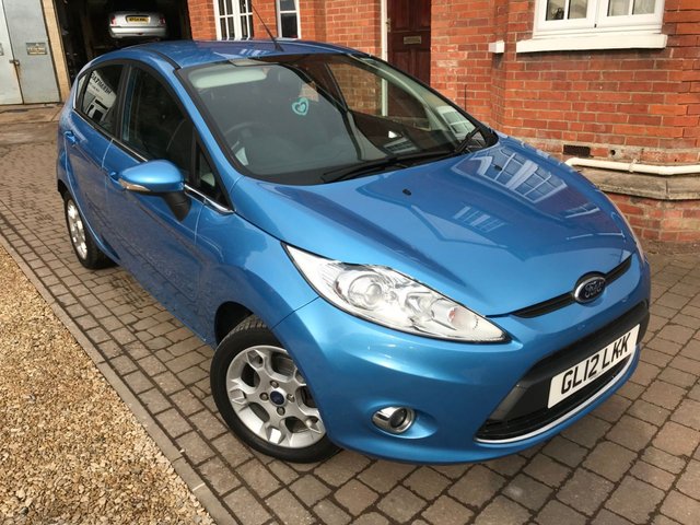 2012 12 Ford Fiesta 1.4 ZETEC 16V 5d 96 BHP