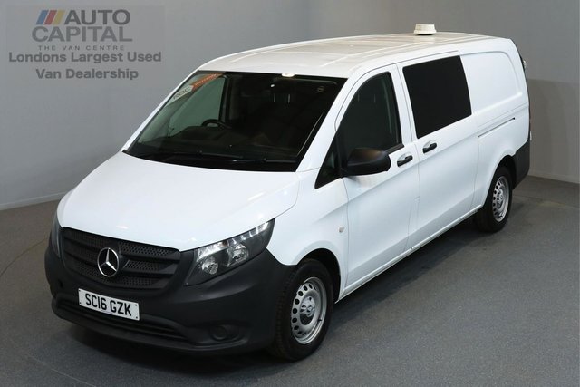 2016 16 MERCEDES-BENZ VITO 1.6 111 CDI 114 BHP LWB A/C 5 SEATER COMBI VAN