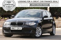 USED 2008 57 BMW 1 SERIES 1.6 116I ES 5d 121 BHP +++ FREE 6 months Autoguard Warranty included in screen price +++