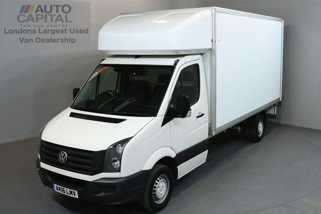 2016 16 VOLKSWAGEN CRAFTER 2.0 CR35 TDI 136 BHP LWB TAIL LIFT FITTED LUTON VAN
