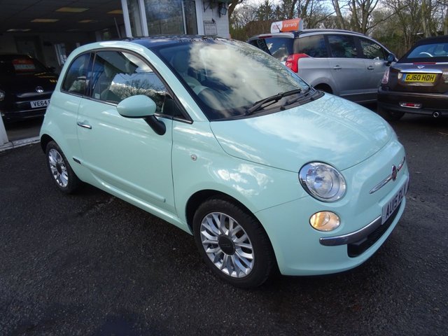 2015 15 Fiat 500 1.2 LOUNGE 3d 69 BHP