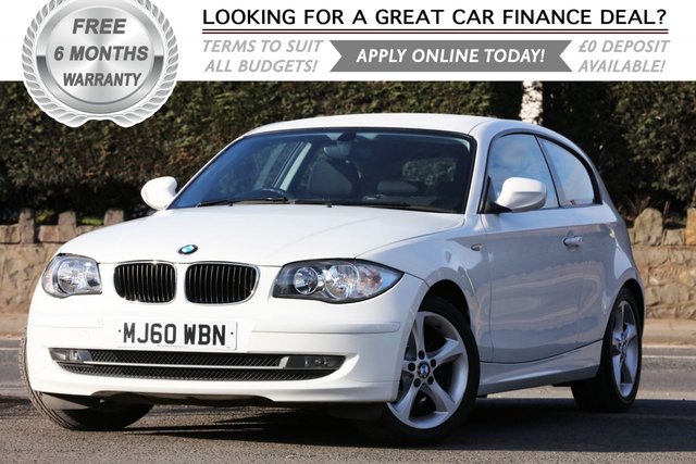 2010 60 BMW 1 Series 2.0 116I SPORT 3d 121 BHP