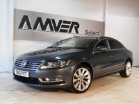 USED 2013 13 VOLKSWAGEN CC 2.0 GT TDI BLUEMOTION TECHNOLOGY DSG 4d AUTO 175 BHP HIGH SPECIFICATION TECHNOLOGY MODEL WITH THE MORE POWERFUL 175BHP ENGINE & FULL SERVICE HISTORY