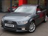 USED 2015 64 AUDI A4 AVANT 2.0 TDI SE TECHNIK 5d AUTO 177 S/S 1 OWNER FROM NEW, FULL AUDI SERVICE HISTORY,UPGRADE(U/G) REMOVABLE TOWBAR,U/G AUTO DIMMING ELEC POWER FOLDING HEATED MIRRORS,U/G SPORTS LEATHER 3 SPOKE MULTI FUNCT STEERING WHEEL W/ PADDLE SHIFT,U/G ELECTRIC LUMBAR SUPPORT,U/G 6CD CHANGER,HDD NAV W/ JUKEBOX,DAB,BLUETOOTH W/ AUDIO STREAMING,FRONT+REAR PARKING SENSORS W/ DISPLAY,18 IN DYNAMIC ALLOYS,CRUISE,AUDI MUSIC INTERFACE,TYRE PRESSURE MONITORING SYSTEM,ELECTRIC TAILGATE,AUTO LIGHTS+WIPERS,SD READER X2,VOICE COMMAND,DIGI SPEED DISPLAY,VAT Q