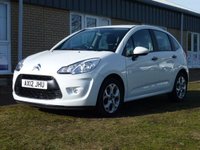 USED 2012 12 CITROEN C3 1.4 WHITE 5d 72 BHP www.suffolkcarcentre.co.uk - Located at Reydon
