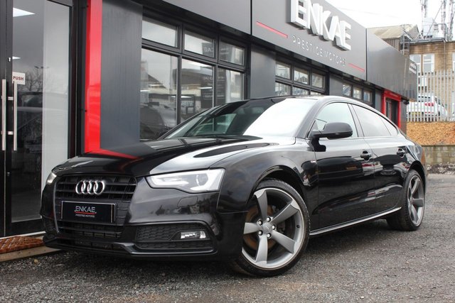 2014 14 Audi A5 2.0 SPORTBACK TDI S LINE BLACK EDITION S/S 5d 175 BHP