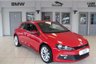 USED 2014 14 VOLKSWAGEN SCIROCCO 2.0 GT TDI BLUEMOTION TECHNOLOGY 2d 140 BHP FULL SERVICE HISTORY + FULL BLACK LEATHER SEATS + SAT NAV + £30 ROAD TAX + 18 INCH ALLOYS + HILL HOLDER + RAIN SENSORS