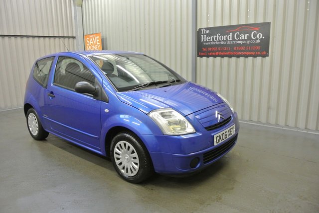 2006 06 Citroen C2 1.1 DESIGN 3d 60 BHP