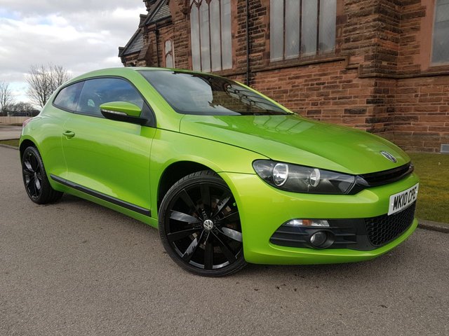 2010 10 Volkswagen Scirocco 2.0 GT DSG 3d AUTO 211 BHP