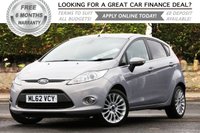 USED 2012 62 FORD FIESTA 1.4 TITANIUM TDCI 5d 69 BHP +++ FREE 6 months Autoguard Warranty included in screen price +++