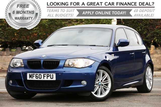 2010 60 BMW 1 Series 2.0 118D M SPORT 5d 141 BHP