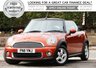USED 2011 11 MINI CONVERTIBLE 1.6 ONE 2d 98 BHP +++ FREE 6 months Autoguard Warranty included in screen price +++