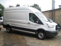 USED 2015 15 FORD TRANSIT 2.2 350 SHR P/V 1d 124 BHP FSH & ONE OWNER