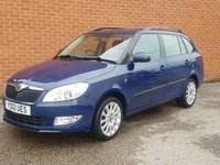 USED 2012 12 SKODA FABIA 1.6 ELEGANCE TDI CR 5d ** 1 OWNER FROM NEW ** 
