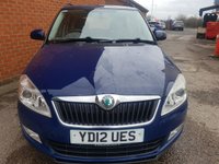 USED 2012 12 SKODA FABIA 1.6 ELEGANCE TDI CR 5d ** 1 OWNER FROM NEW ** 