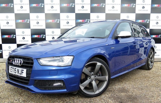 2015 15 Audi A4 3.0 S4 AVANT QUATTRO BLACK EDITION NAV 5d AUTO 328 BHP