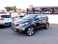 USED 2014 KIA SPORTAGE 1.7 CRDI 3 SAT NAV 114 BHP TOP OF THE RANGE MODEL