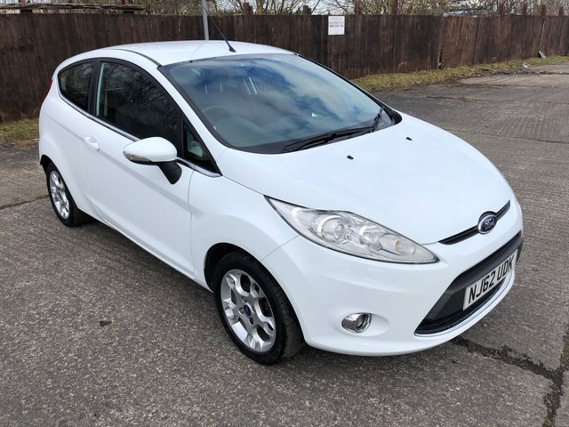 2012 62 Ford Fiesta 1.2 ZETEC 3d 81 BHP