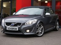 USED 2010 60 VOLVO C30 2.5 T5 R-DESIGN 3d TWIN PIPE SPORTS EXHAUST & SPORT CAT (SOUNDS AMAZING), DUAL PORT BYPASS VALVE, SAT NAV, REAR VIEW CAMERA, 2 TONE LEATHER, HEATED FRONT SEATS, CRUISE CONTROL, 18 INCH 10 SPOKE ALLOYS, POWER FOLDING DOOR MIRRORS, PRIVACY GLASS, FULL R DESIGN BODY KIT, REAR SPOILER, SPORT SEATS, LEATHER MULTIFUNCTION STEERING WHEEL, ALUMINIUM PEDALS, GOOD SERVICE HISTORY, HPI CLEAR, PART EXCHANGE TO CLEAR