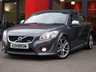 USED 2010 60 VOLVO C30 2.5 T5 R-DESIGN 3d TWIN PIPE SPORTS EXHAUST & SPORT CAT (SOUNDS AMAZING), DUAL PORT BYPASS VALVE, SAT NAV, REAR VIEW CAMERA, 2 TONE LEATHER, HEATED FRONT SEATS, CRUISE CONTROL, 18 INCH 10 SPOKE ALLOYS, POWER FOLDING DOOR MIRRORS, PRIVACY GLASS, FULL R DESIGN BODY KIT, REAR SPOILER, SPORT SEATS, LEATHER MULTIFUNCTION STEERING WHEEL, ALUMINIUM PEDALS, GOOD SERVICE HISTORY, HPI CLEAR, PART EXCHANGE TO CLEAR