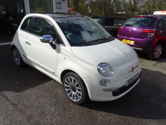 2014 14 Fiat 500 1.2 CULT 3d 69 BHP