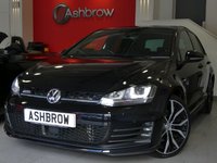 USED 2016 16 VOLKSWAGEN GOLF 2.0 TDI GTD 5d 185 S/S UPGRADE 19 INCH SANTIAGO ALLOY WHEELS, UPGRADE PARKING PACK INCLUDING REAR VIEW CAMERA PARK ASSIST & FRONT / REAR PARKING SENSORS WITH DISPLAY (PARK PILOT), SAT NAV, KEY-LESS ENTRY & STARTING, HEATED FRONT SEATS, DAB RADIO, BLUETOOTH PHONE & MUSIC STREAMING, AUX & USB, ADAPTIVE CRUISE CONTROL (ACC), ELECTRIC HEATED FOLDING MIRRORS, LEATHER FLAT BOTTOM MULTI FUNCTION STEERING WHEEL, LIGHT & RAIN SENSORS, AUX & USB INPUTS, FULL SERVICE HISTORY, BALANCE OF VW WARRANTY, &pound;20 ROAD TAX