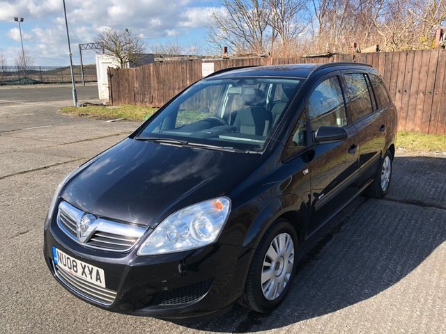 2008 08 Vauxhall Zafira 1.6 LIFE 16V 5d 105 BHP
