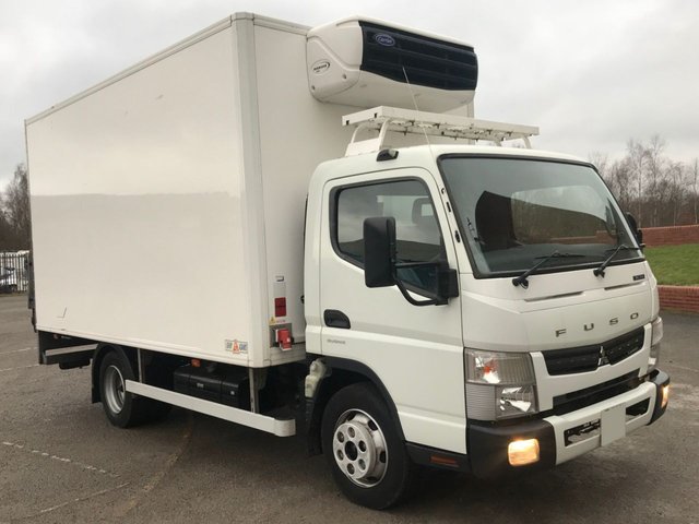 2013 13 Mitsubishi Fuso Canter 3.0 7C15 148 DAY FRIDGE BOX T/LIFT STANDBY BARN DOORS LOW MILEAGE