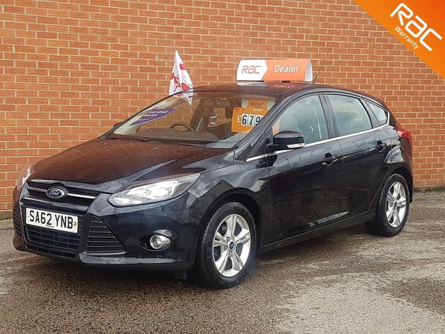 2012 62 Ford Focus 1.6 ZETEC TDCI 5d 113 BHP