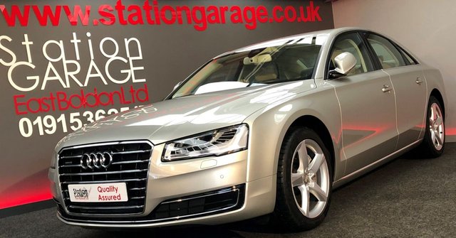 2014 14 Audi A8 3.0 TDI QUATTRO SE EXECUTIVE 4d AUTO 254 BHP