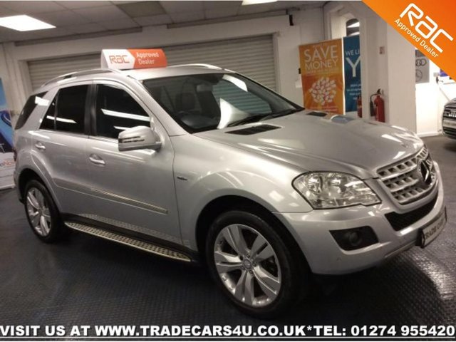 2010 60 Mercedes-Benz ML 350 CDI DIESEL BLUE EFF SPORT AUTO 4WD 