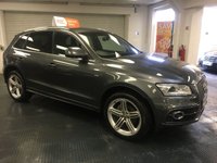 USED 2013 62 AUDI Q5 S/S QUATTRO S LINE PLUS AUTO FACELIFT MODEL UK DELIVERY* RAC APPROVED* FINANCE ARRANGED* PART EX