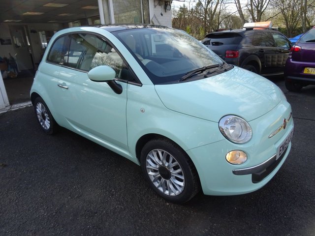 2015 15 Fiat 500 1.2 LOUNGE 3d 69 BHP